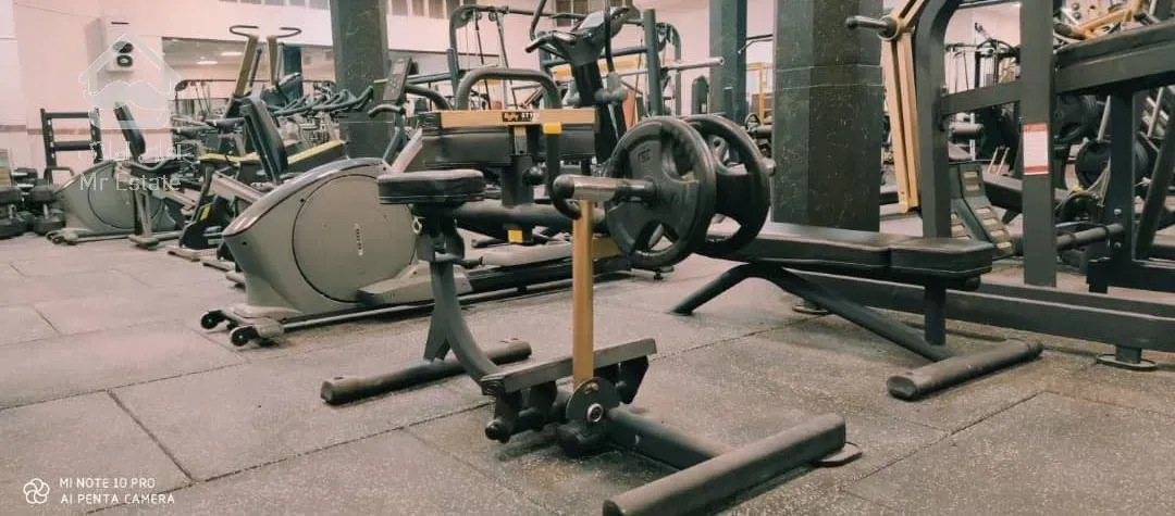 ۴۵۰متر باشگاه بدنسازی با تجهیزات کشور کره