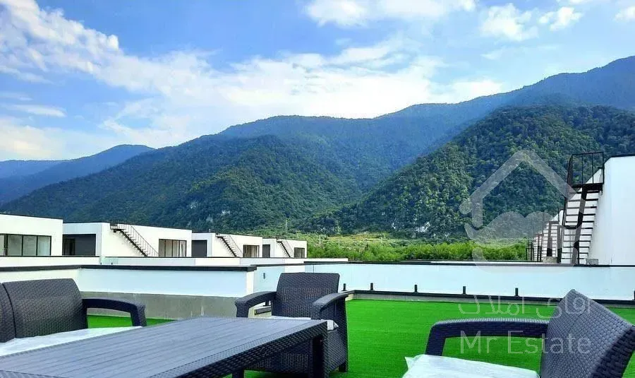 ویلا مدرن جنگلی/فول فرنیش/شهرک رویایی