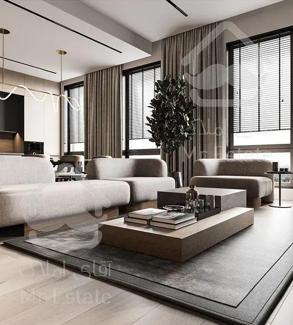 واحد۱۶۵متری لوکس و دلباز/تاپ لوکیشن غرب تهران دهکده‌المپیک/برج باغ با ویو مشجر