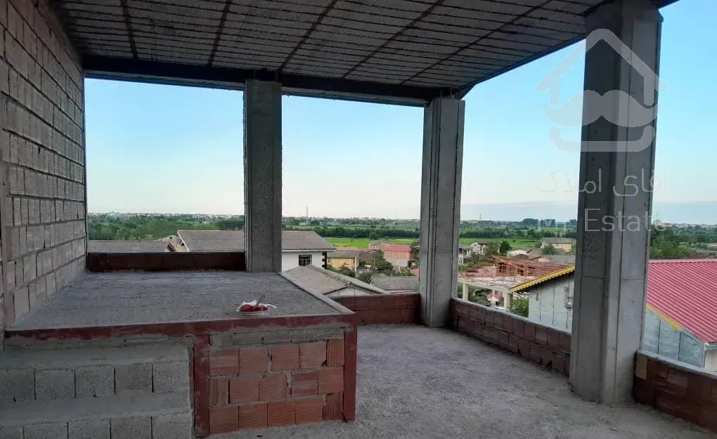 ویلای تریبلکس نیمه کاره در هودول