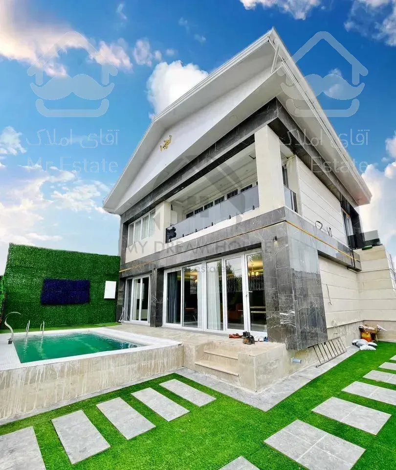 ویلا مدرن استخردار مبله با سند تک برگ