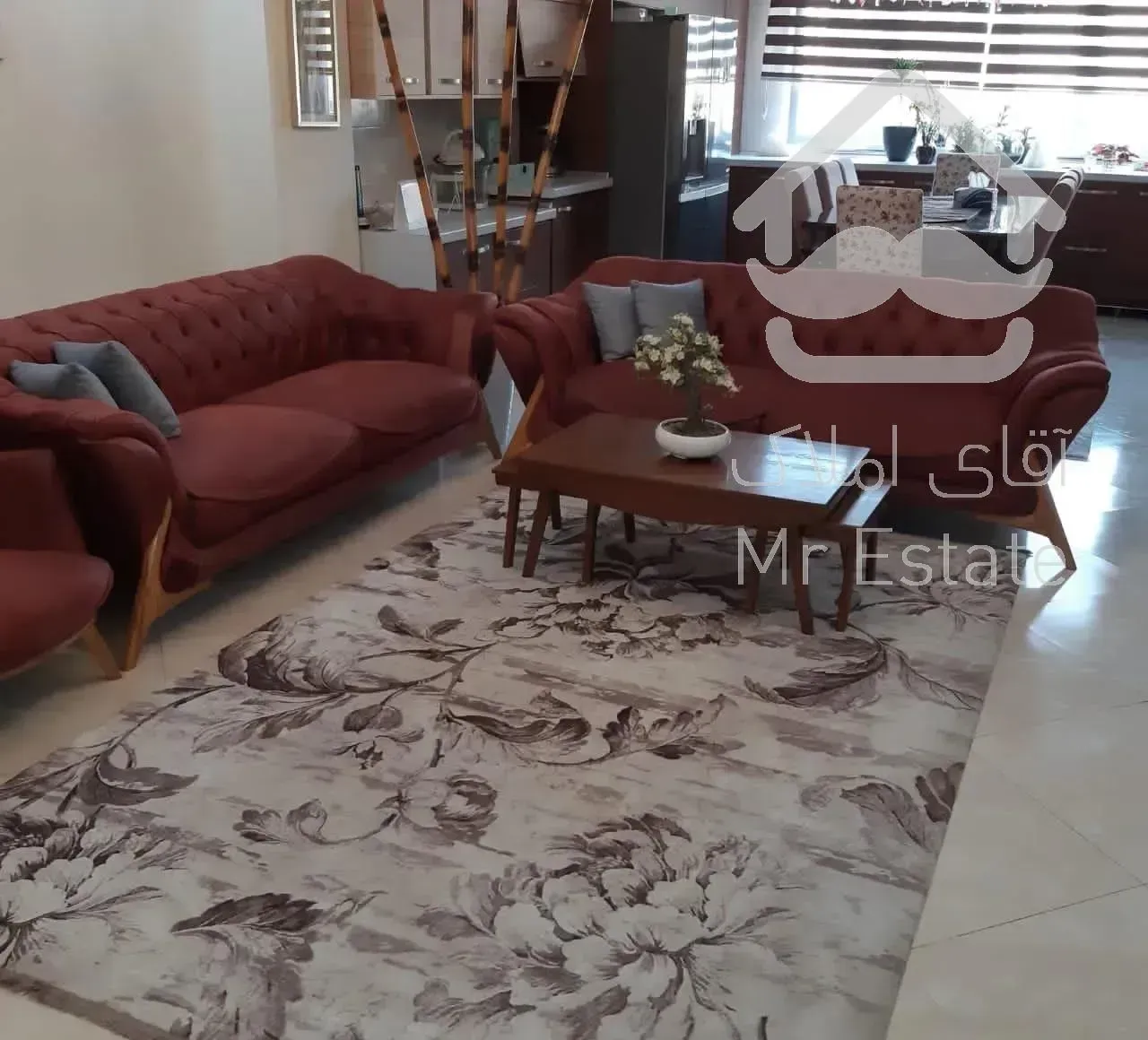 اپارتمان ۱۲۰ متری دو خوابه