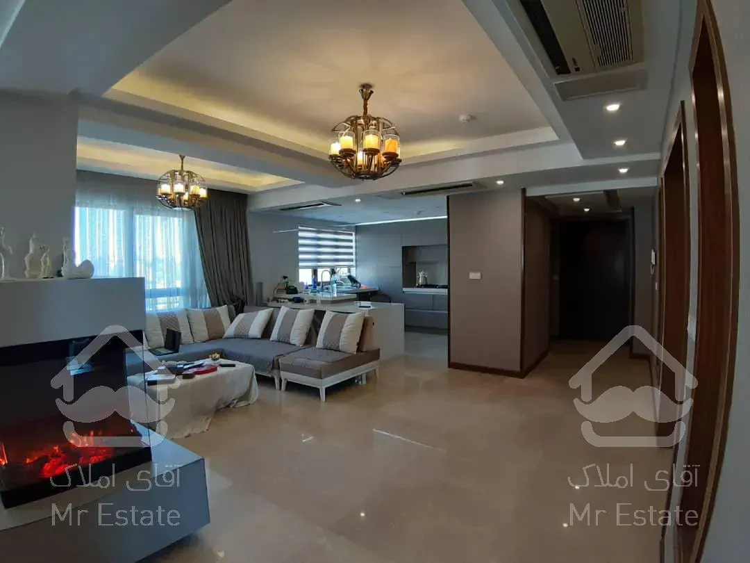 شمال کاخ ۱۶۰ متر برج باغ ویو سه جهت