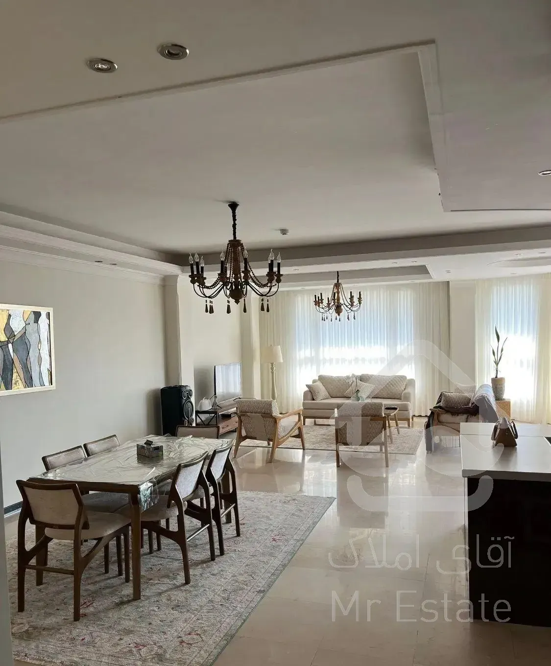 ۱۵۵متر/۳خـواب/۲پـارکـینـگ/ویو چشـم نواز/ازگل