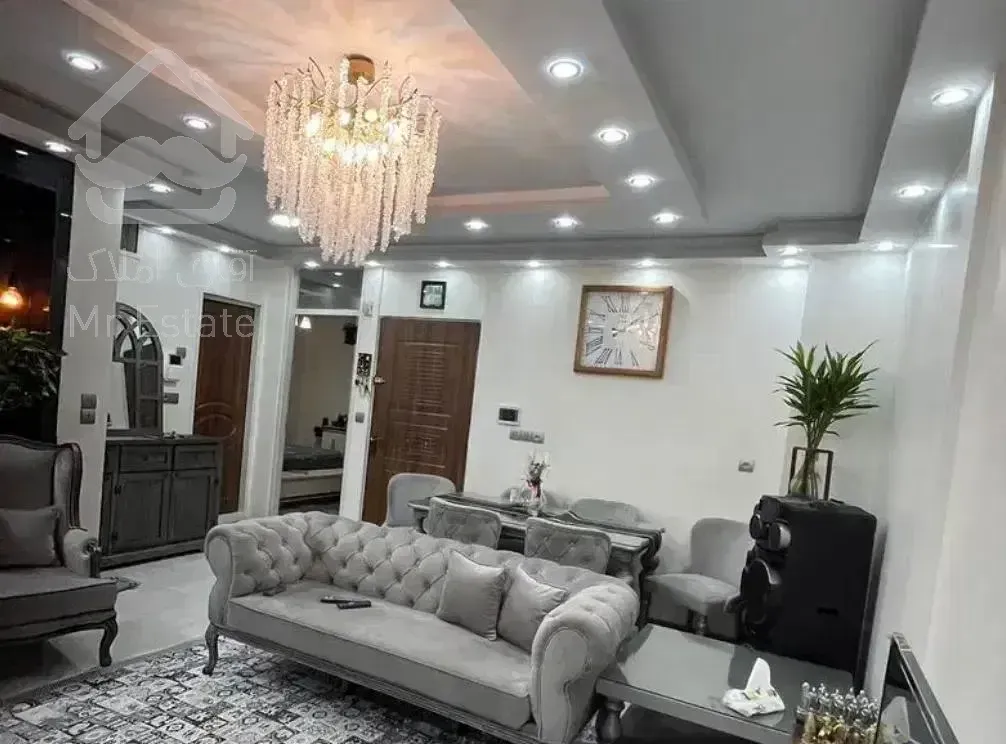 ۹۶ متر دو خواب دیزاین شده شهرک یاس/شهرک راه آهن