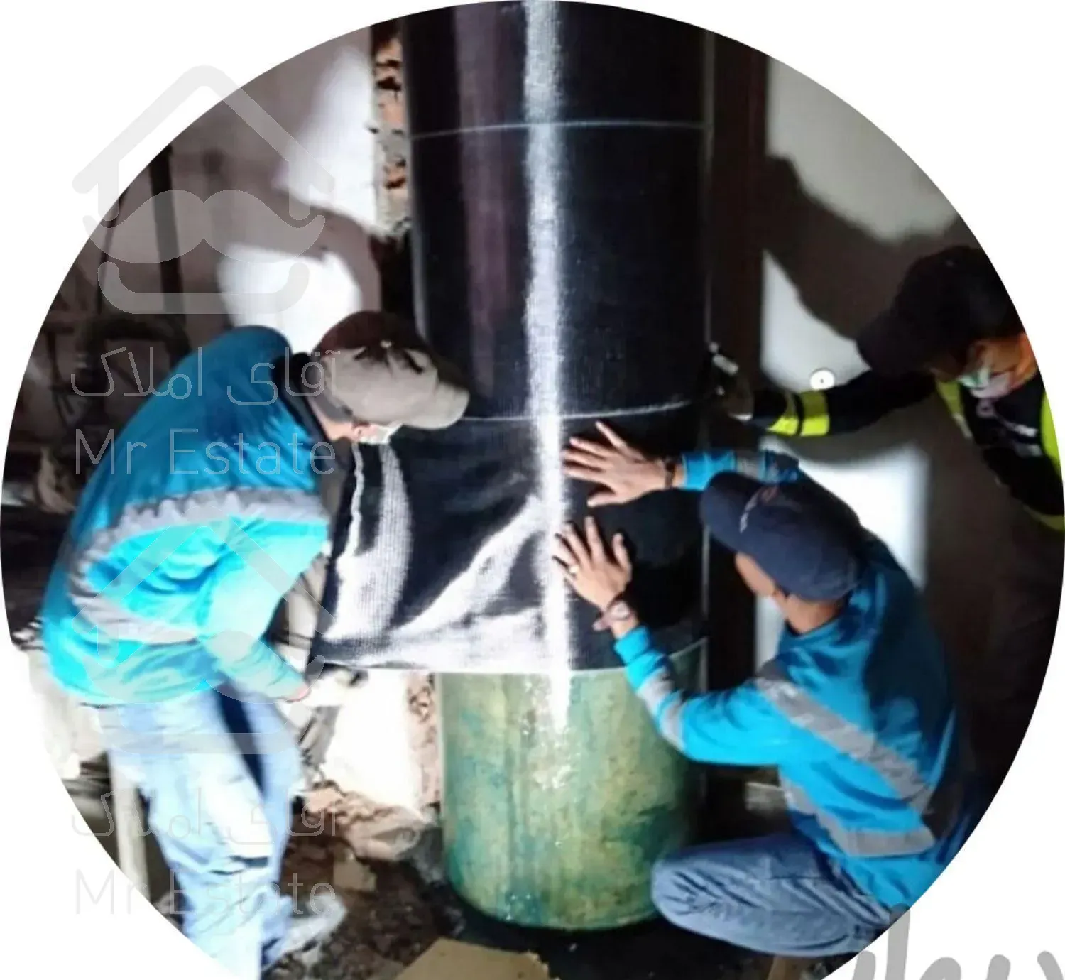 کاشت میلگرد/کاشت بولت/مقاوم سازیFRP/کرگیری/اف ارپی