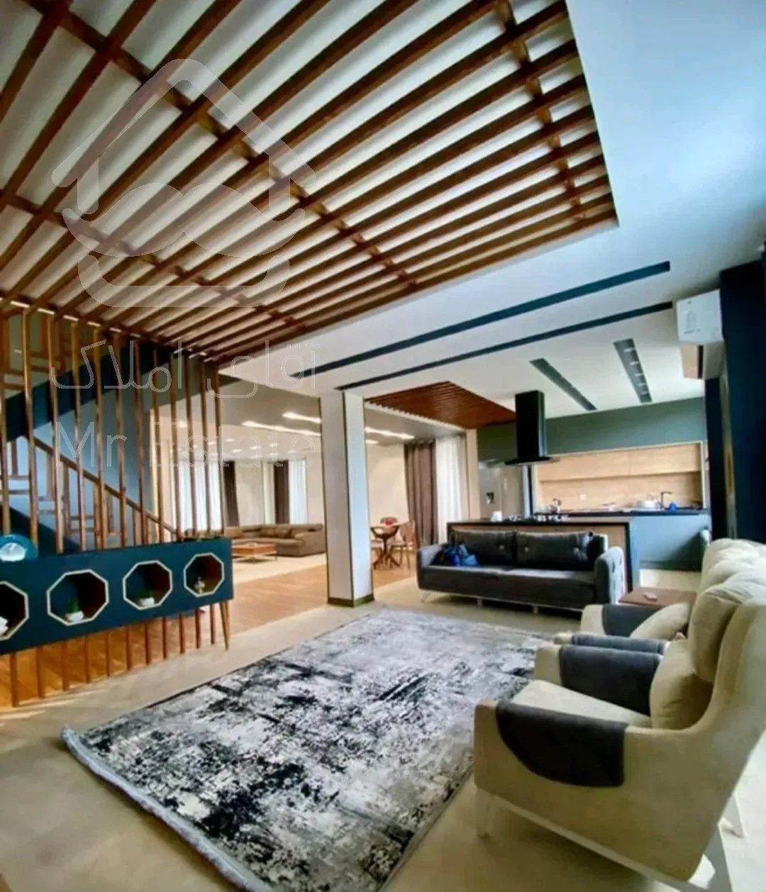 ویلا ۳۲۰ متری ۴ خوابه مبله نوساز