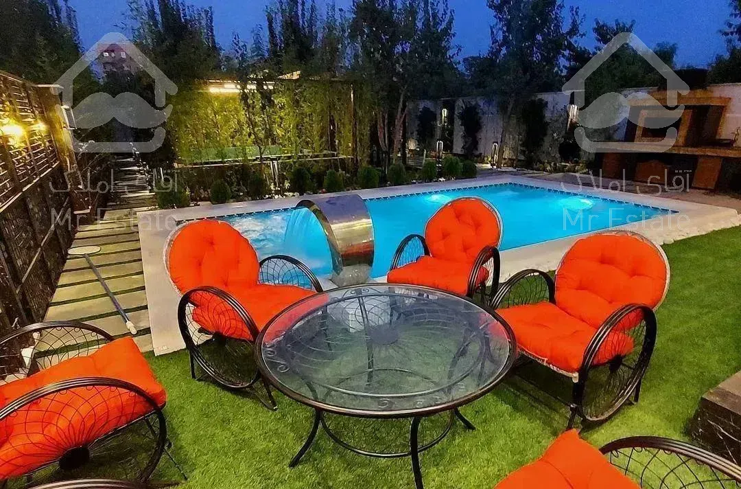 ویلا استخردار 410 متری نما مدرن/شهرکی/ویو جنگل