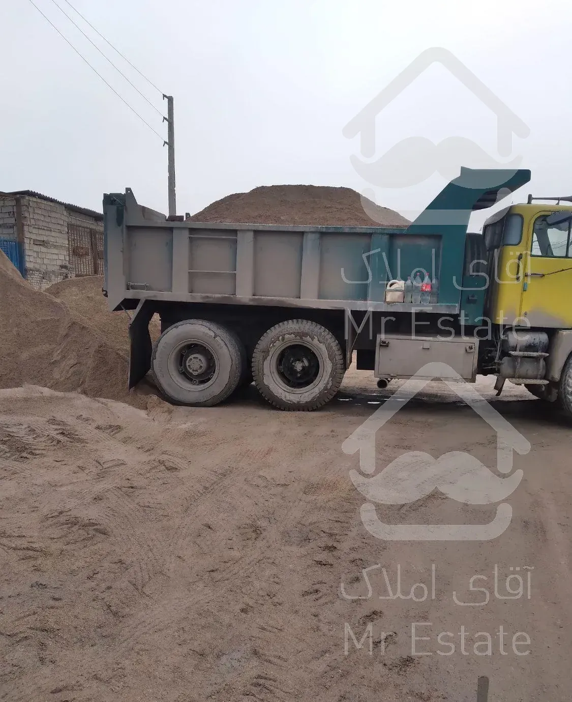 ماسه. شن مصالح ساختمانی