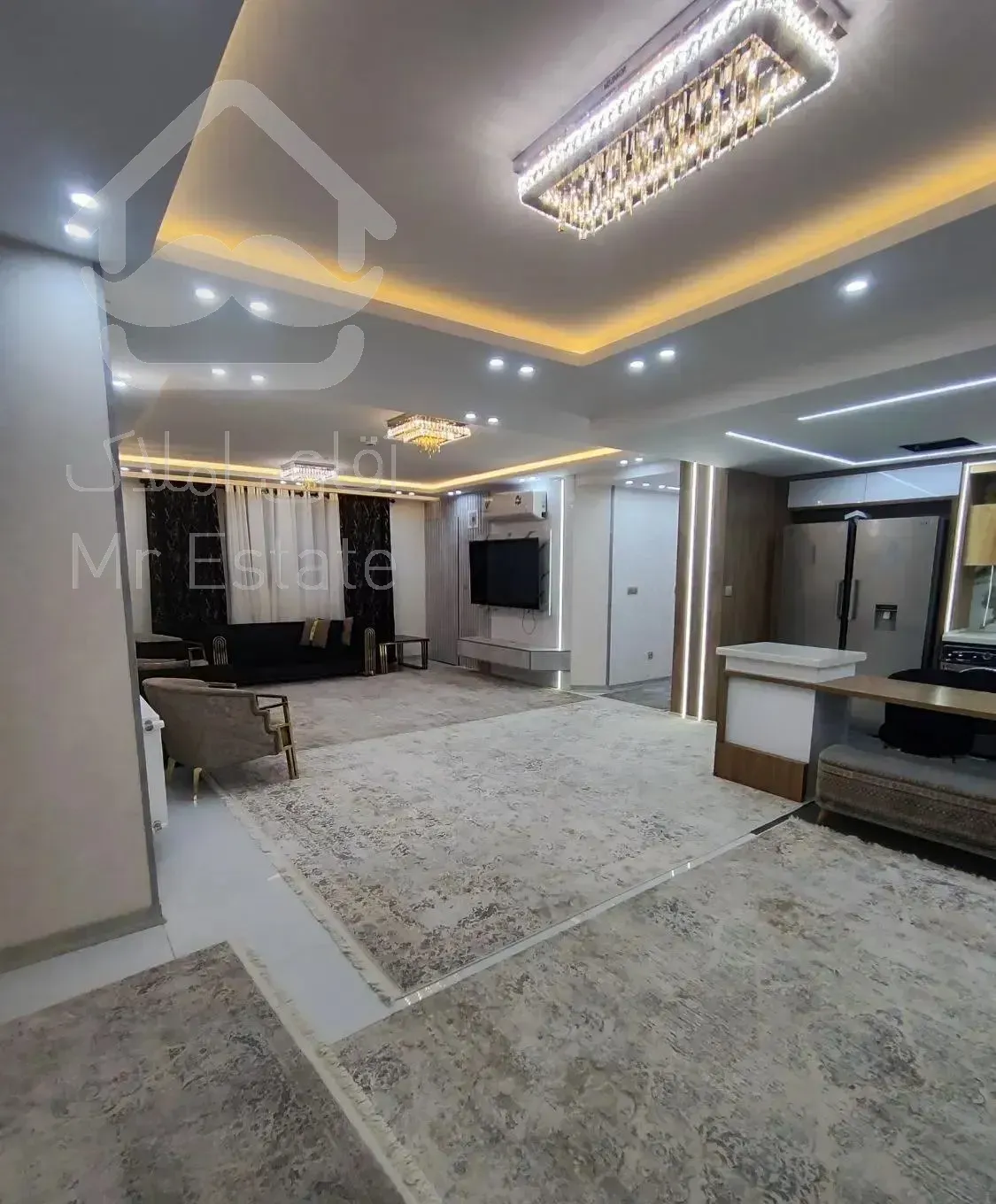 فروش واحد دوخوابه ۱۰۵ متری نوساز شهرک فرهنگیان