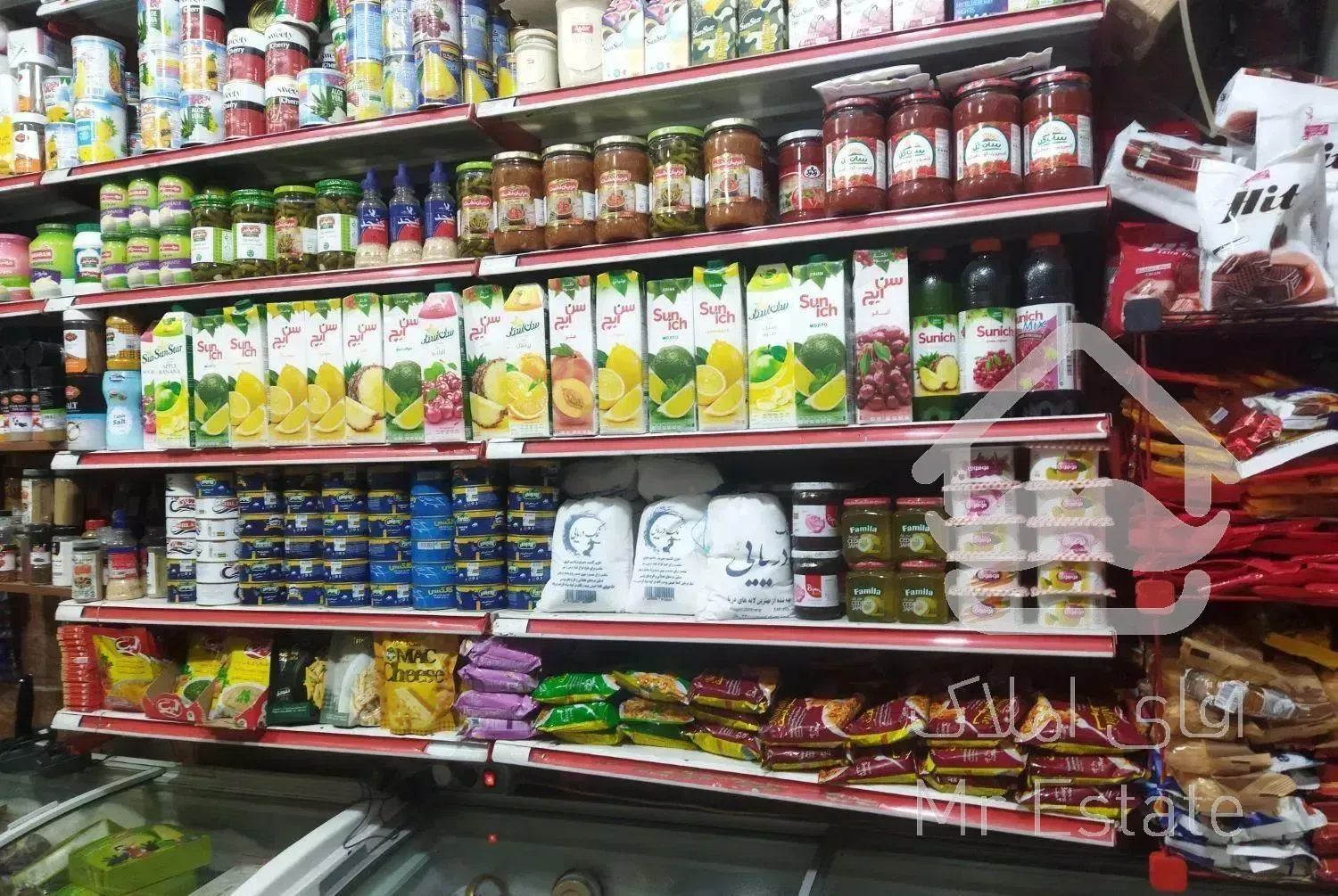 مغازه سوپر مارکت فعال 38متری