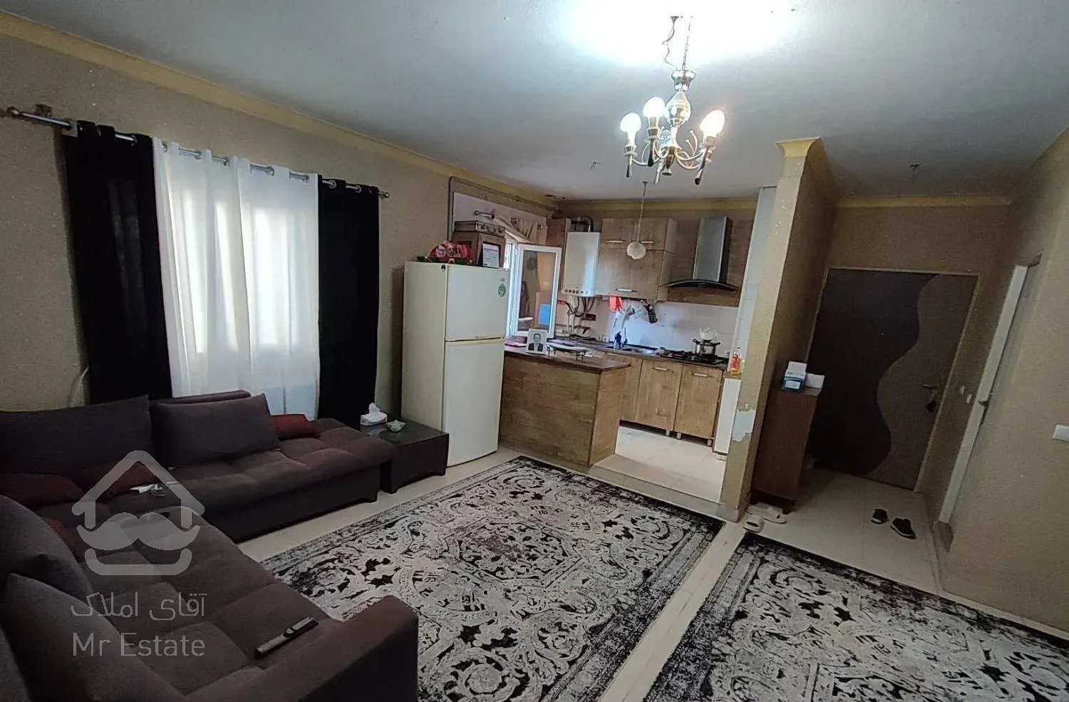 آپارتمان ۷۵ متری ۲ خوابه همکف در سهندساران ابریشم