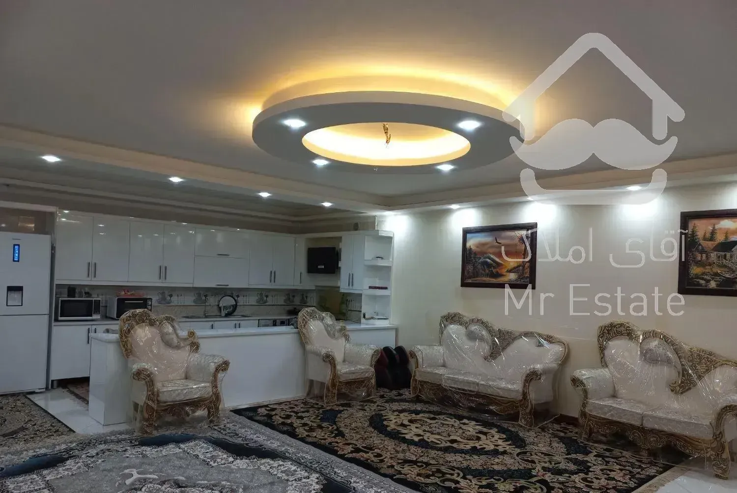 واحد۱۲۵متری۳خواب طبقه بالای ویلایی