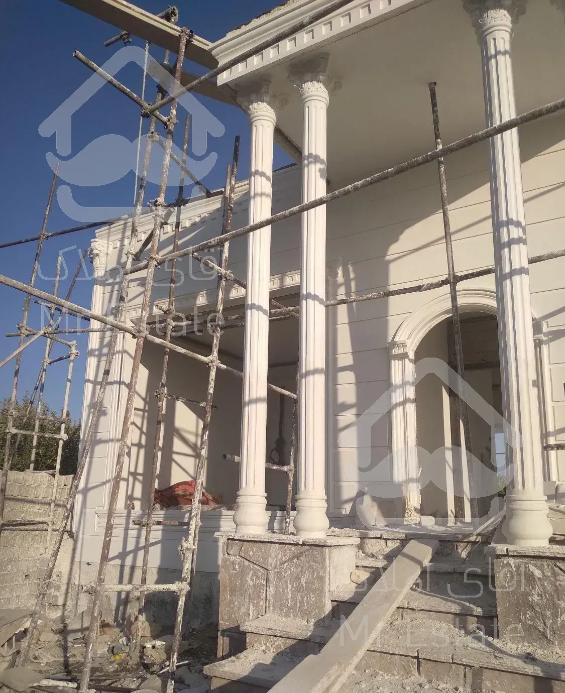 اجرای انواع نما رومی با طرح های مختلف