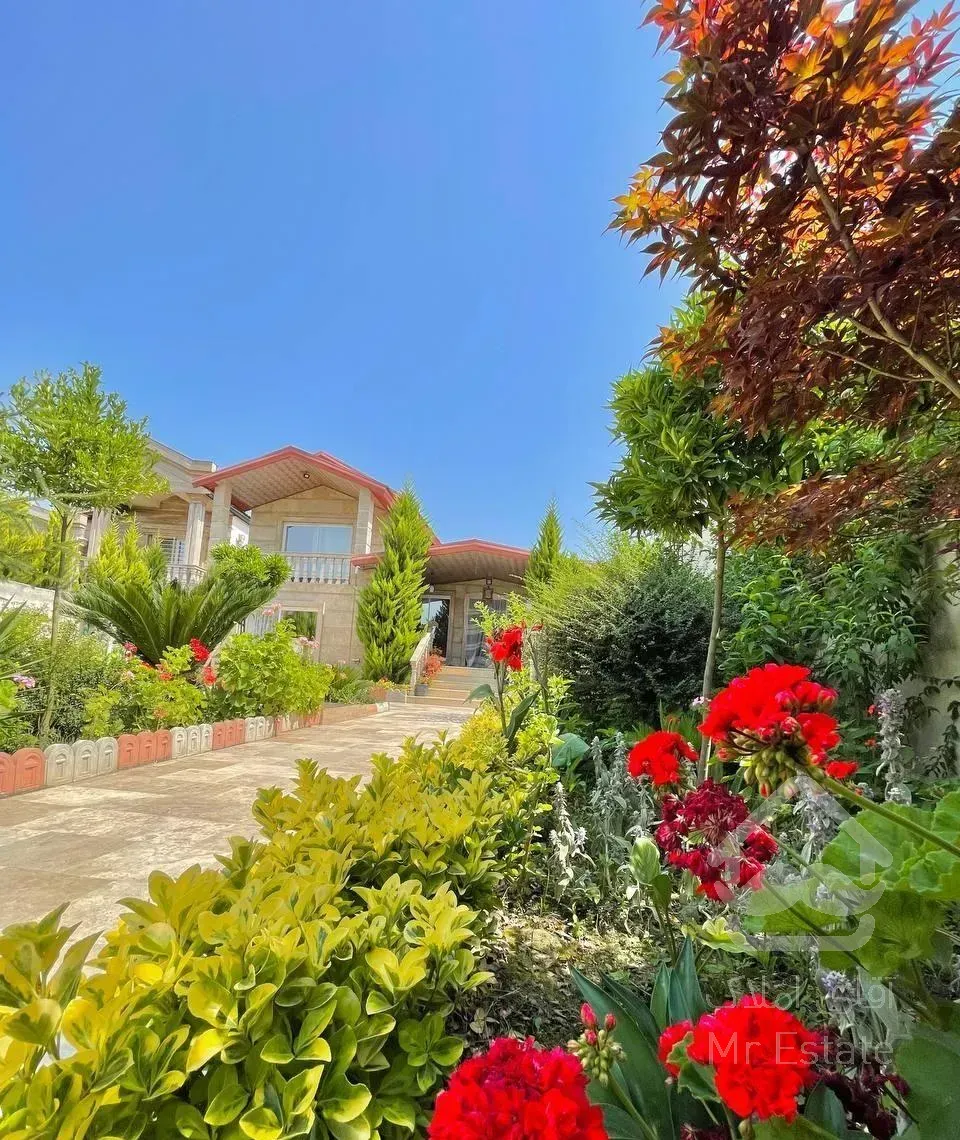 ویلا باغ سند تک برگ مناسب خانواده شهرک با نگهبانی