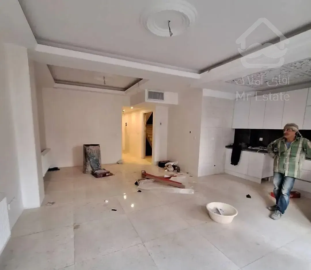 ۸۰متر کلید نخورده فول شریعتی  پلیس کلیم کاشانی