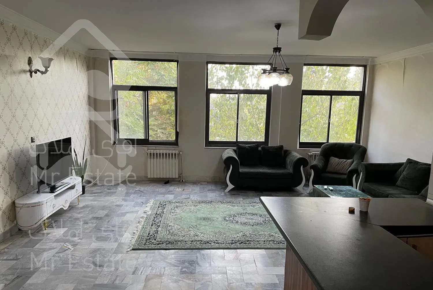 هفت تیر ۱۲۰متر دو خواب مبله