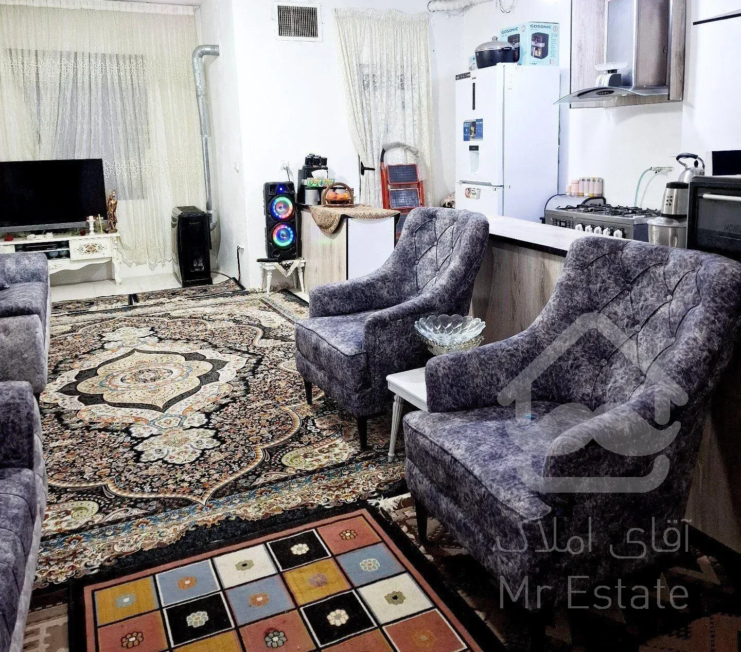 اجاره ۶۰ متری ۱ خوابه طبقه ۳ در حسن‌آبادفشافویه