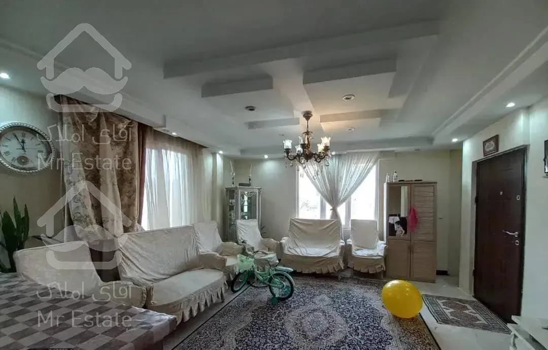 ( ۸۰ متر دو‌خواب ) ( لویزان ) خارج از بافت