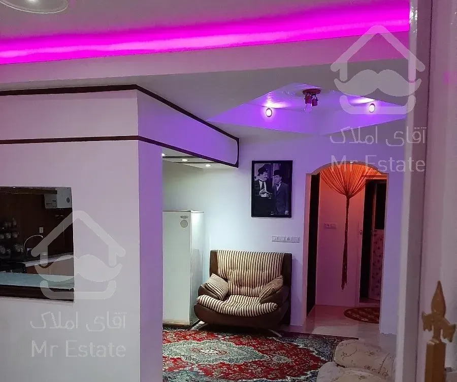 یک خوابه همراه پارکینگ مسقف،استریل شده و شیک