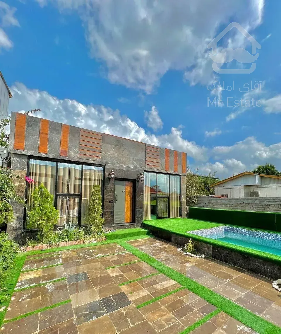 ویلا باغ استخردار 230 متری شهرک برند سند تک‌برگ