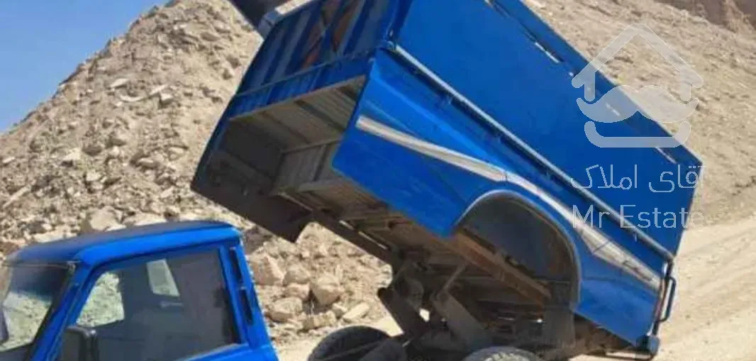 حمل نخاله وپخش مصالح ساختمانی با نیسان کمپرسی