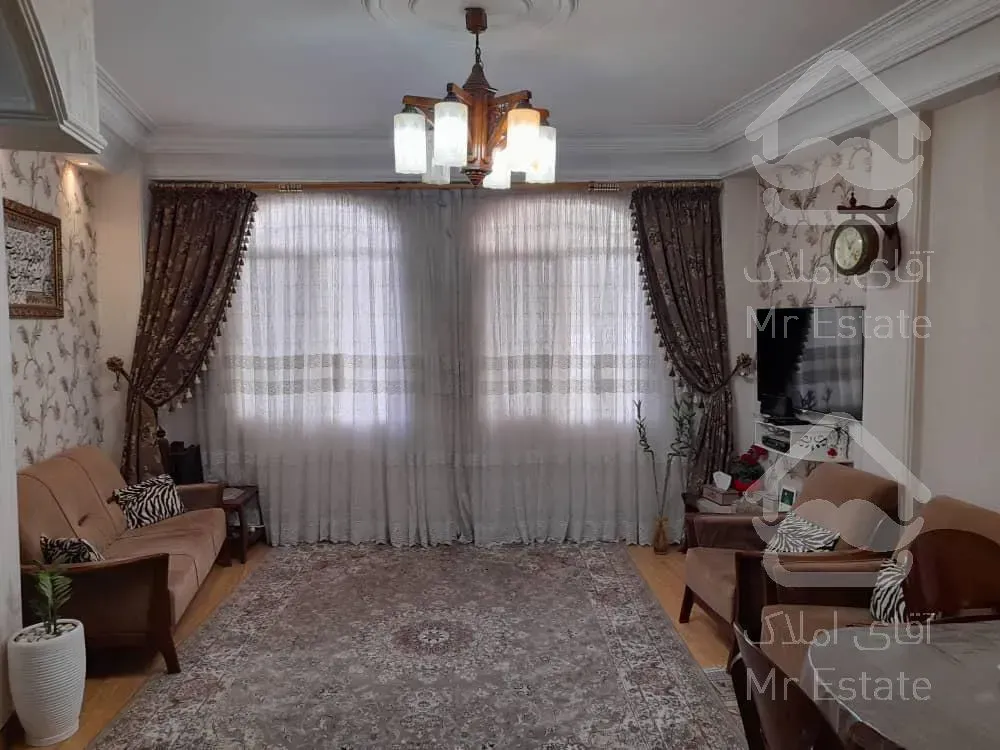 68 متر 2 خواب سالن پرده خور فردوس غرب