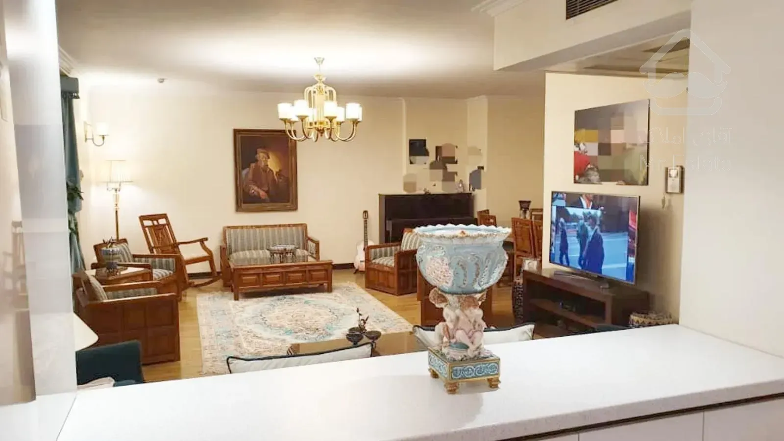 اجاره 113متر دو خواب. مشاعات آبی. بازسازی شده. زعفرانیه