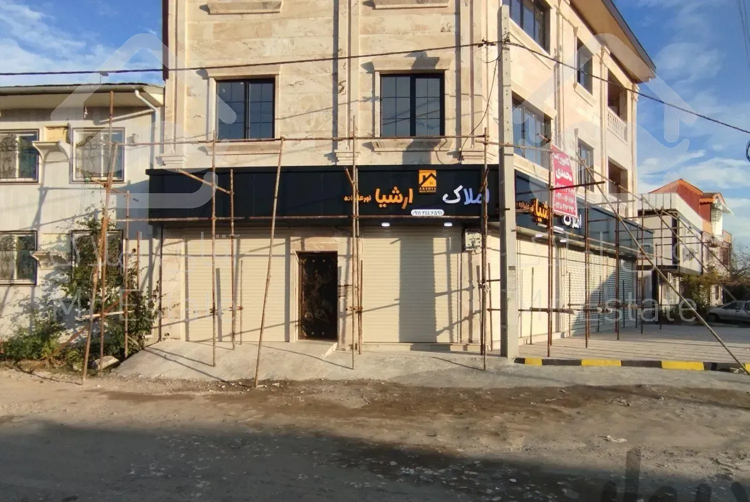 طراحی و اجرای نمای کامپوزیت محمدی