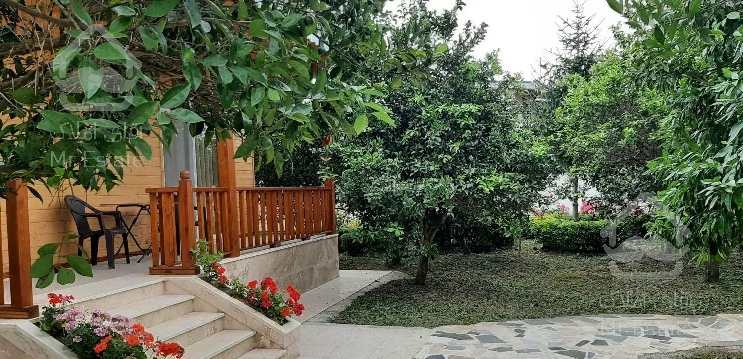اجاره ویلا چوبی در باغ پرتقال
