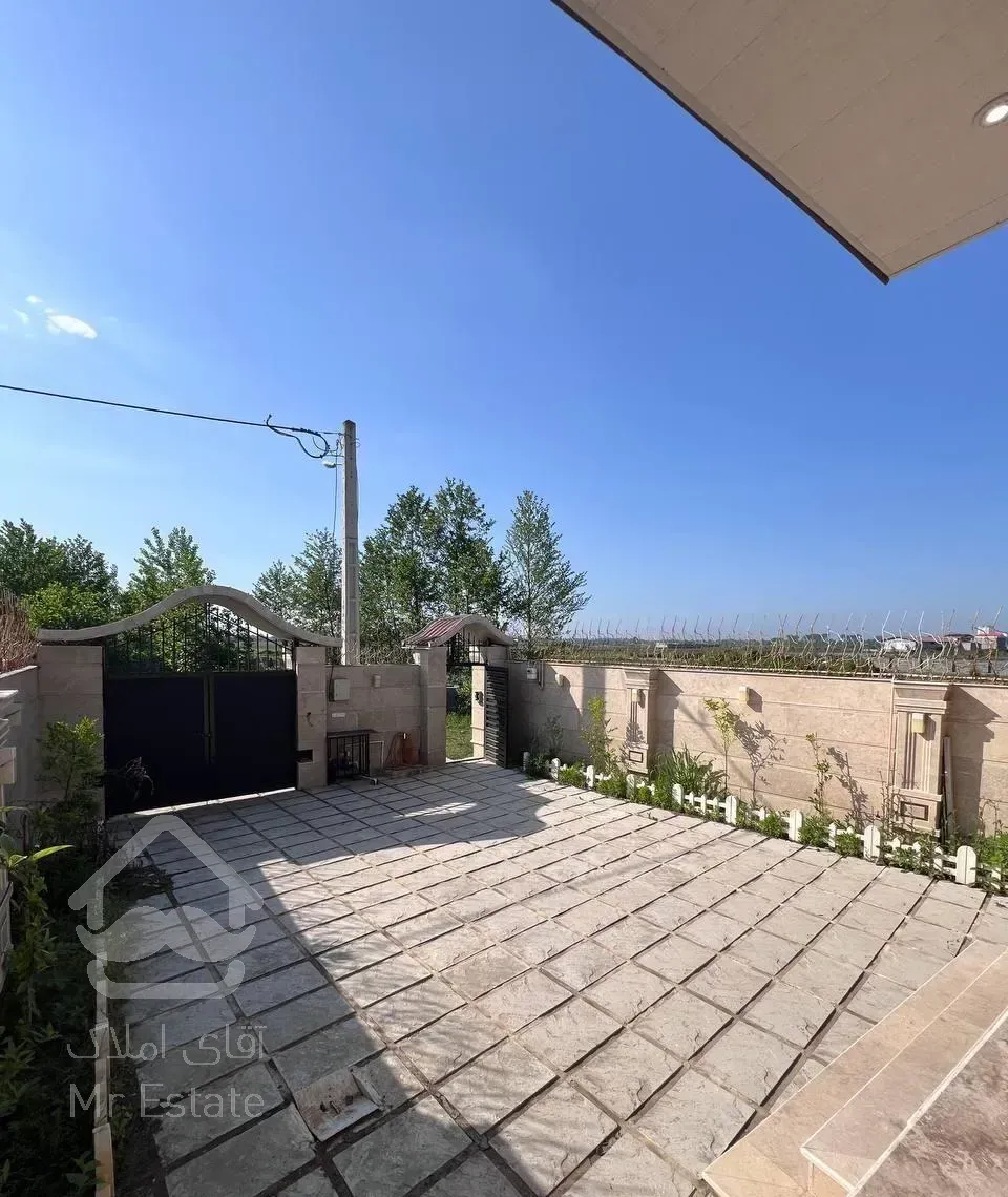 ویلا نوساز استخردار خوس نقشه در چمخاله