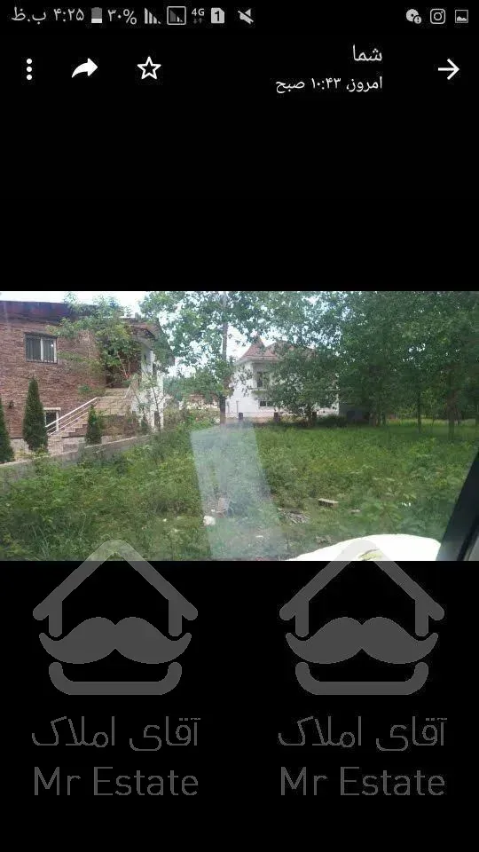 فروش زمین شهرکی بسیار دلنشین