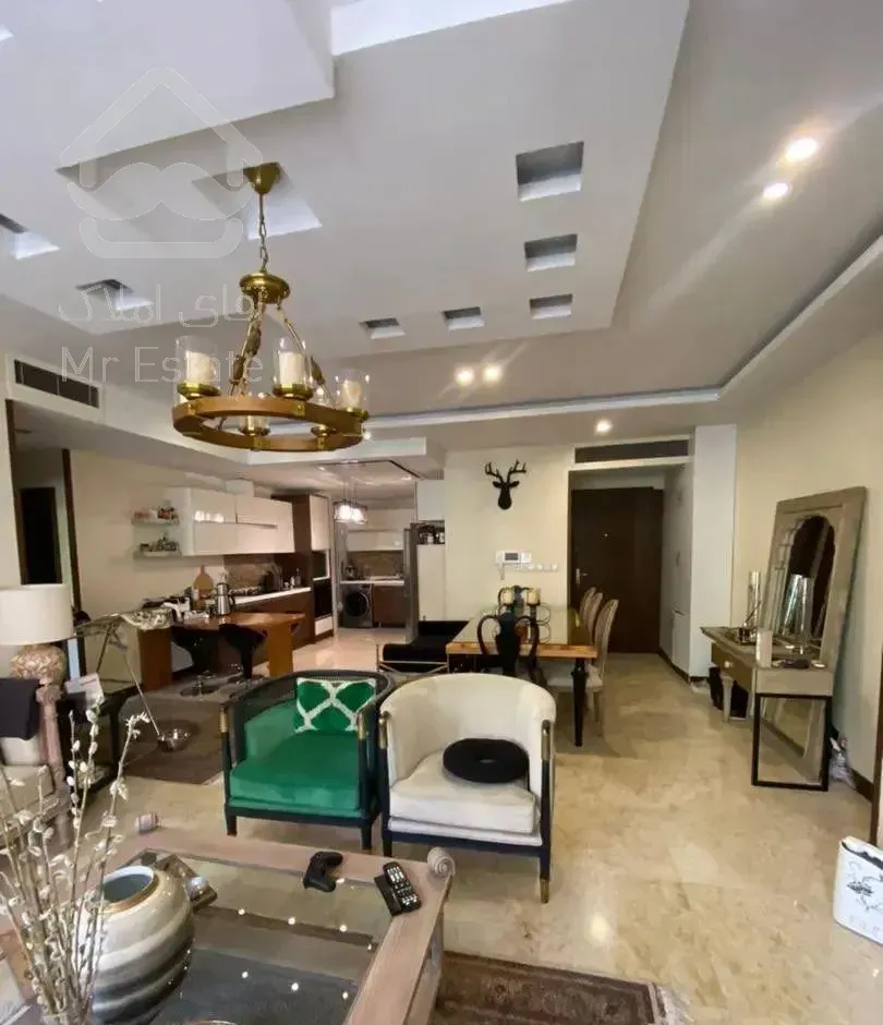 منظریه۱۰۰متر۲خواب ۲پارکینگ سندی