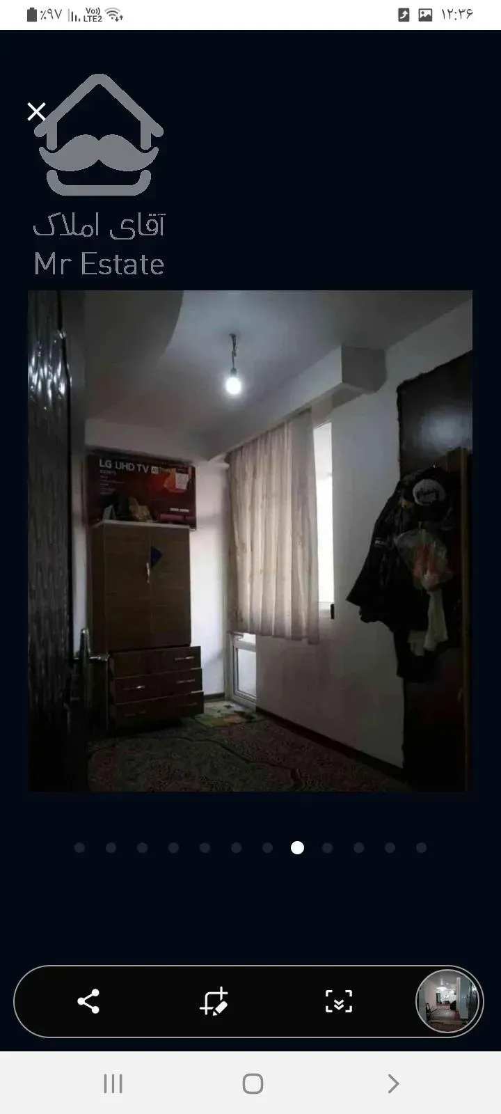 آپارتمان ۱۳۰ متری دو خواب طبقه اول