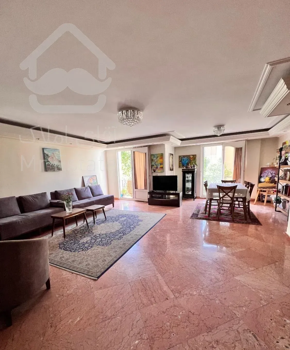 ۱۶۰ متر ۳ خواب شمال کاخ نیاوران