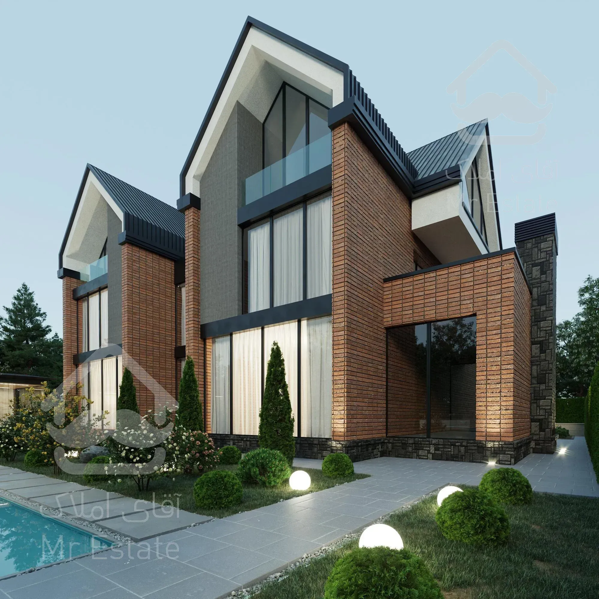 طراحی ویلای مدرن