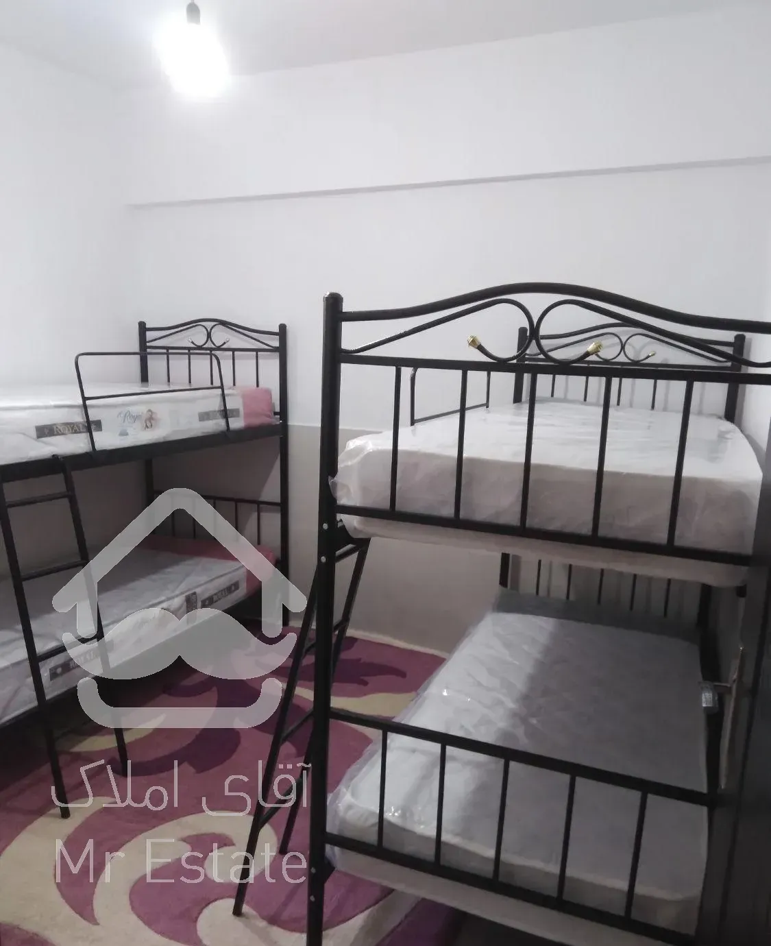 پانسیون دخترانه ظرفیت ۸ نفر هر اتاق ۴ نفر