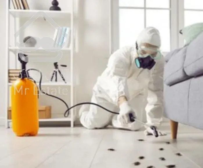 سمپاشی×سوسک موش ساس موریانه×10سال ضمانت×سم پاشی