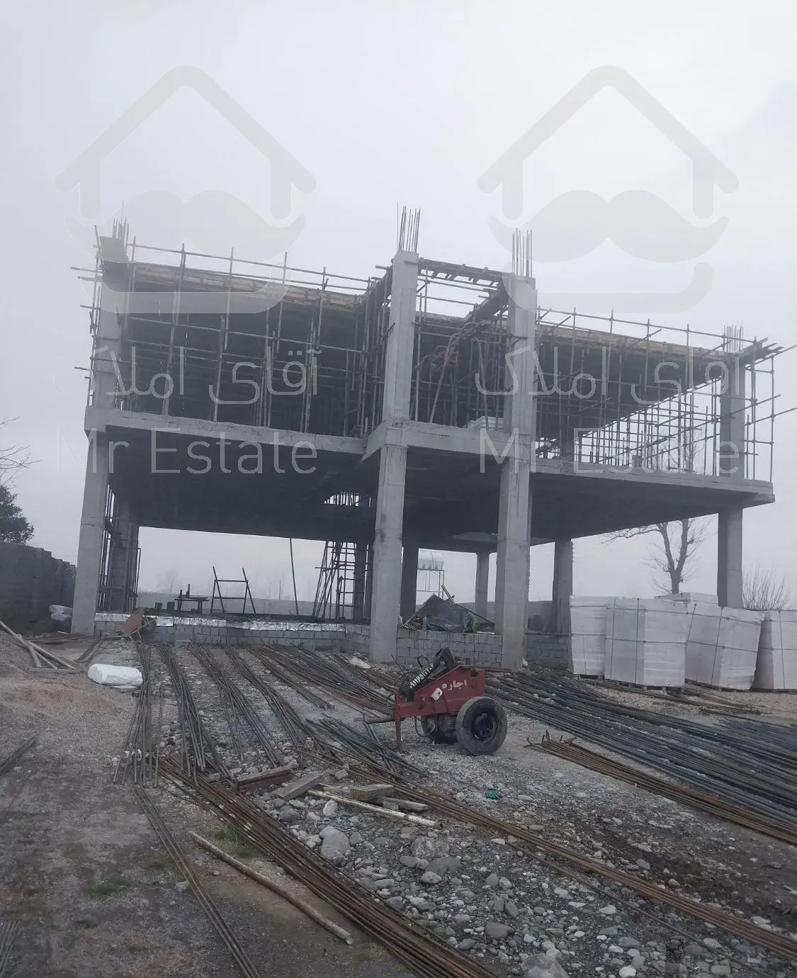 اجرای آرماتور بندی سقف وافل و‌تیرچه