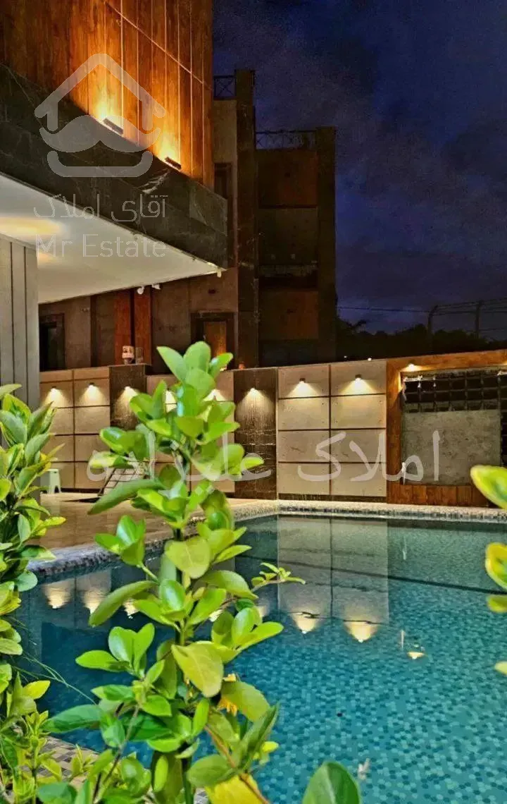 ویلا سوپر لوکس مدرن ۴۰۲ متری شیرگاه فول فرنیش