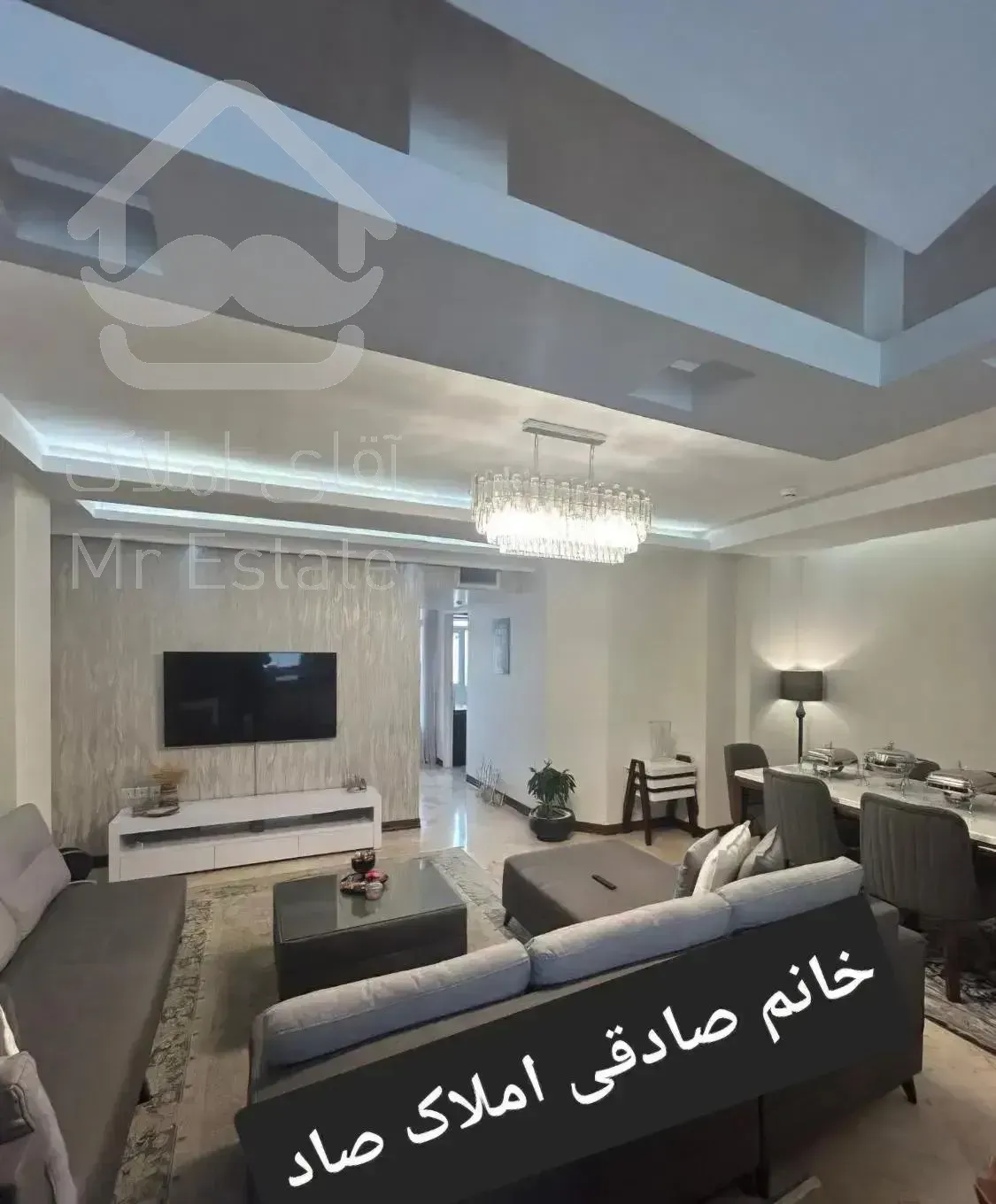 ۷۰متر ۲خواب طبقه۷ ویوکل شهر باغ فیض