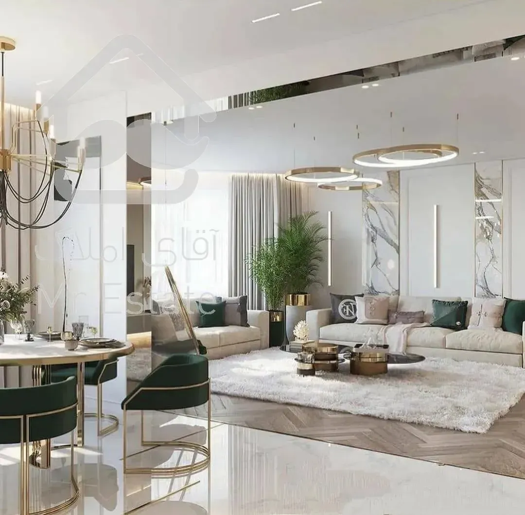 آپارتمان ۱۹۳ متری برج باغ اعیانی الماس سازه حاج رحیم قربانی