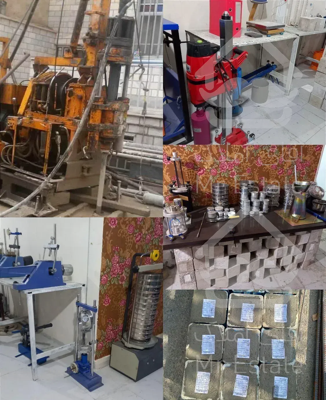 آزمایشگاه خاک بتن جوش استحکام بنامقاوم سازی طراحی