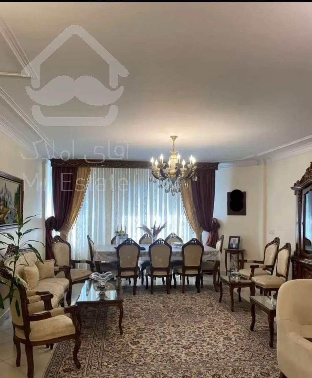 آپارتمان ۲ خواب // فول بازسازی // بالای یوسف آباد