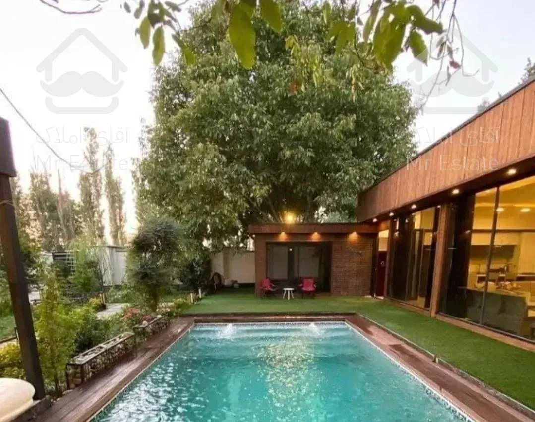 ویلاباغ استخر و فول فرنیش در چمستان