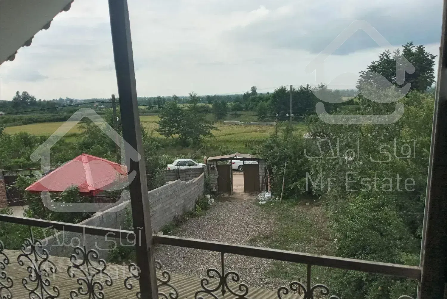 ویلا روستایی در منطقه آرام و زیبا