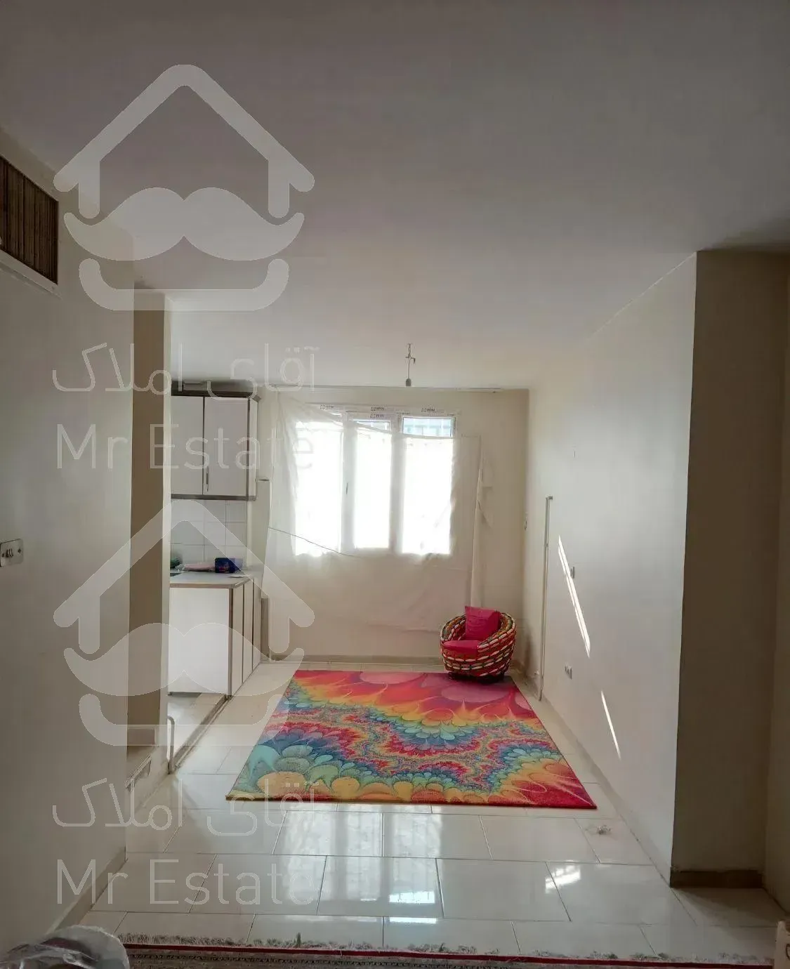 ۶۶ متر آپارتمان۲خ/خوش نقشه و ارزنده/سالن پرده خور