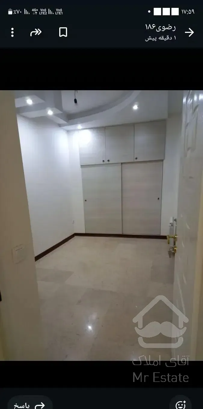 غرب باقری خ ایزدپناه ۹۰منر دو خواب نوساز فول.