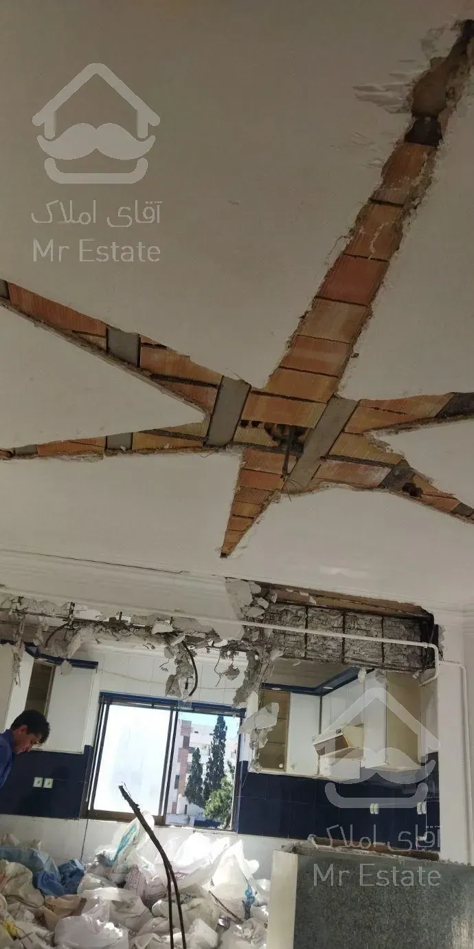 تخریب حمل نخاله و تعمیرات گچکاری با مصالح تخریبکار