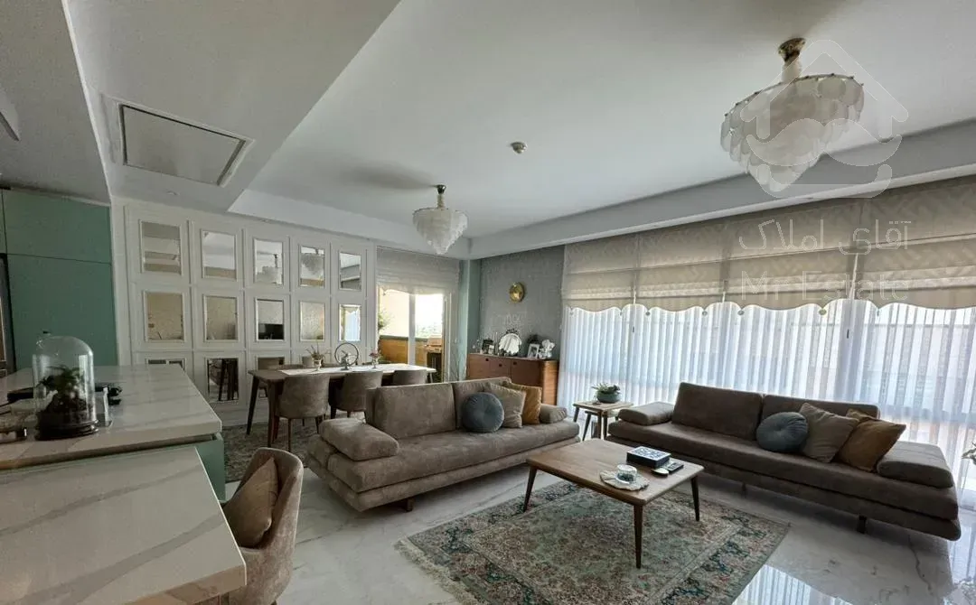 123 متر سعادت آباد باغ بهشت دوخواب ویو ابدی